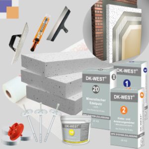 Fassadendämmung als EPS 040 Dämmpaket Galeriebild WDVS XXL-Paket WLG 040